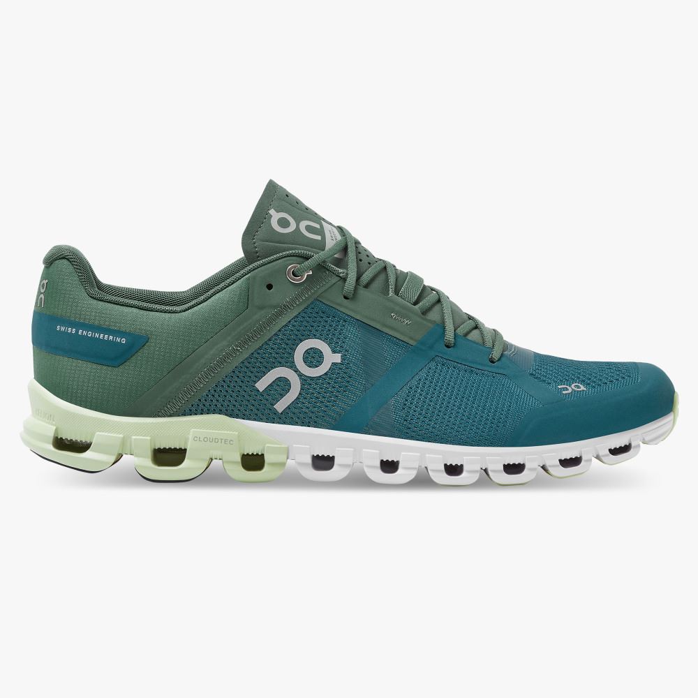 Sapatilhas Corrida Estrada On Running Cloudflow Masculino Turquesa Verdes | PTH4067FD