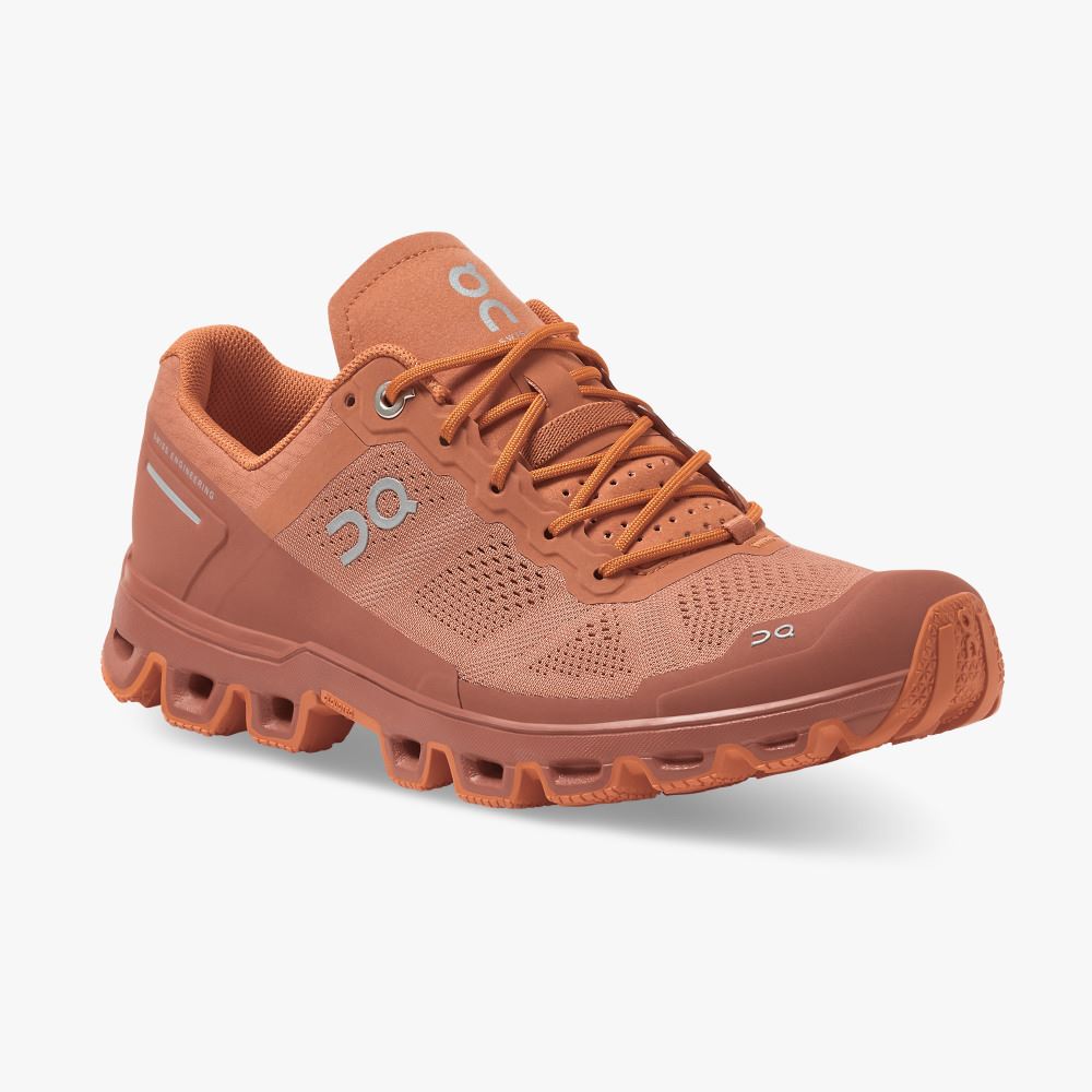 Sapatilhas Trail Running On Running Cloudventure Feminino Coral | AYO6220BG