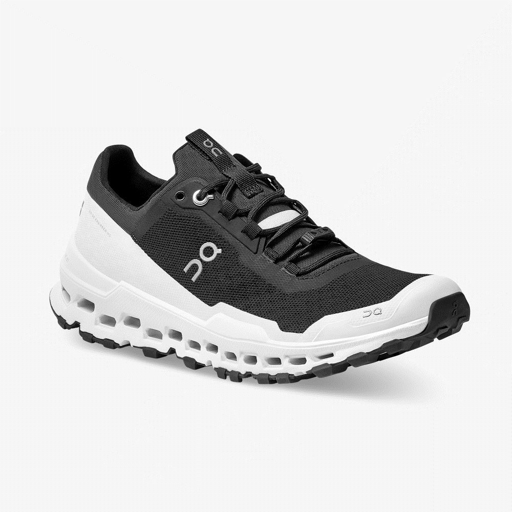 Sapatilhas Trail Running On Running Cloudultra Feminino Pretas Branco | DHA678HC