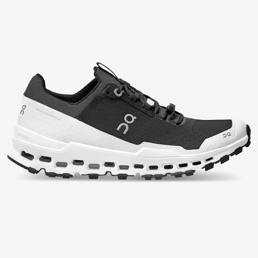 Sapatilhas Trail Running On Running Cloudultra Feminino Pretas Branco | DHA678HC