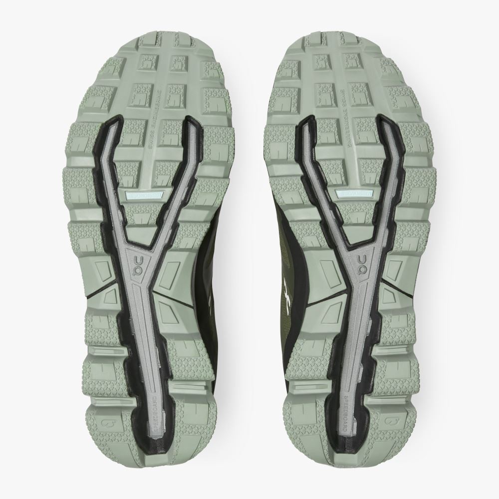 Sapatilhas Trail Running On Running Cloudventure Masculino Verde Oliva | NEV813TQ