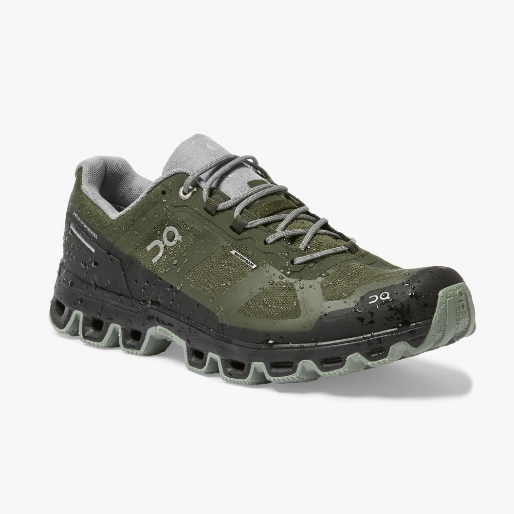 Sapatilhas Trail Running On Running Cloudventure Masculino Verde Oliva | NEV813TQ