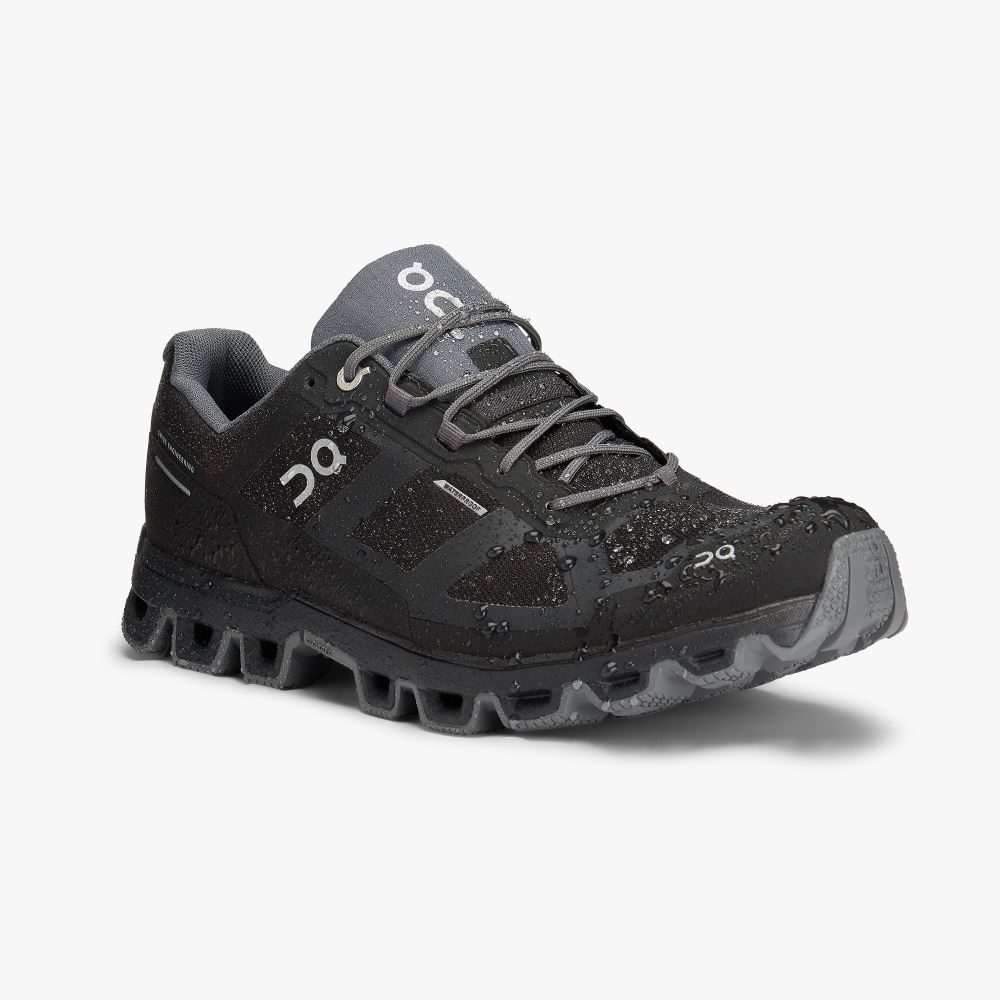 Sapatilhas Trail Running On Running Cloudventure Masculino Pretas | PDJ2971XV