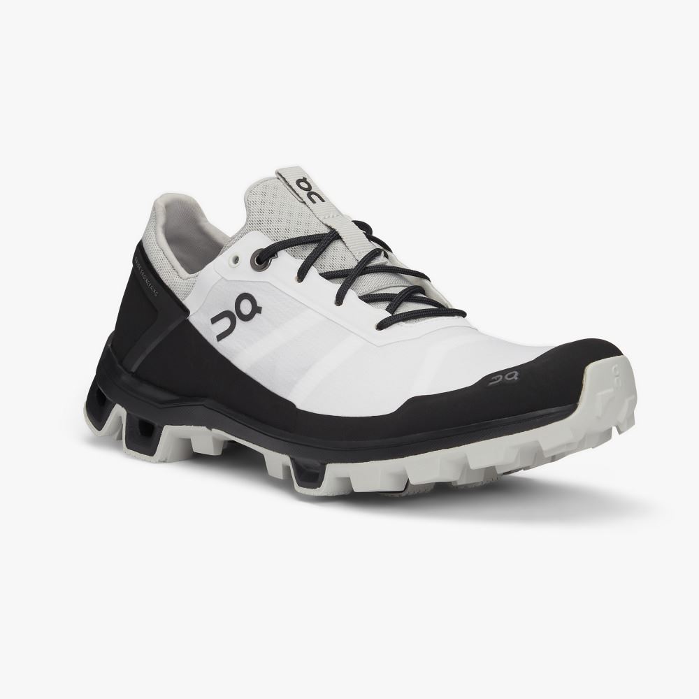 Sapatilhas Trail Running On Running Cloudventure Feminino Branco Pretas | VSZ2633LQ