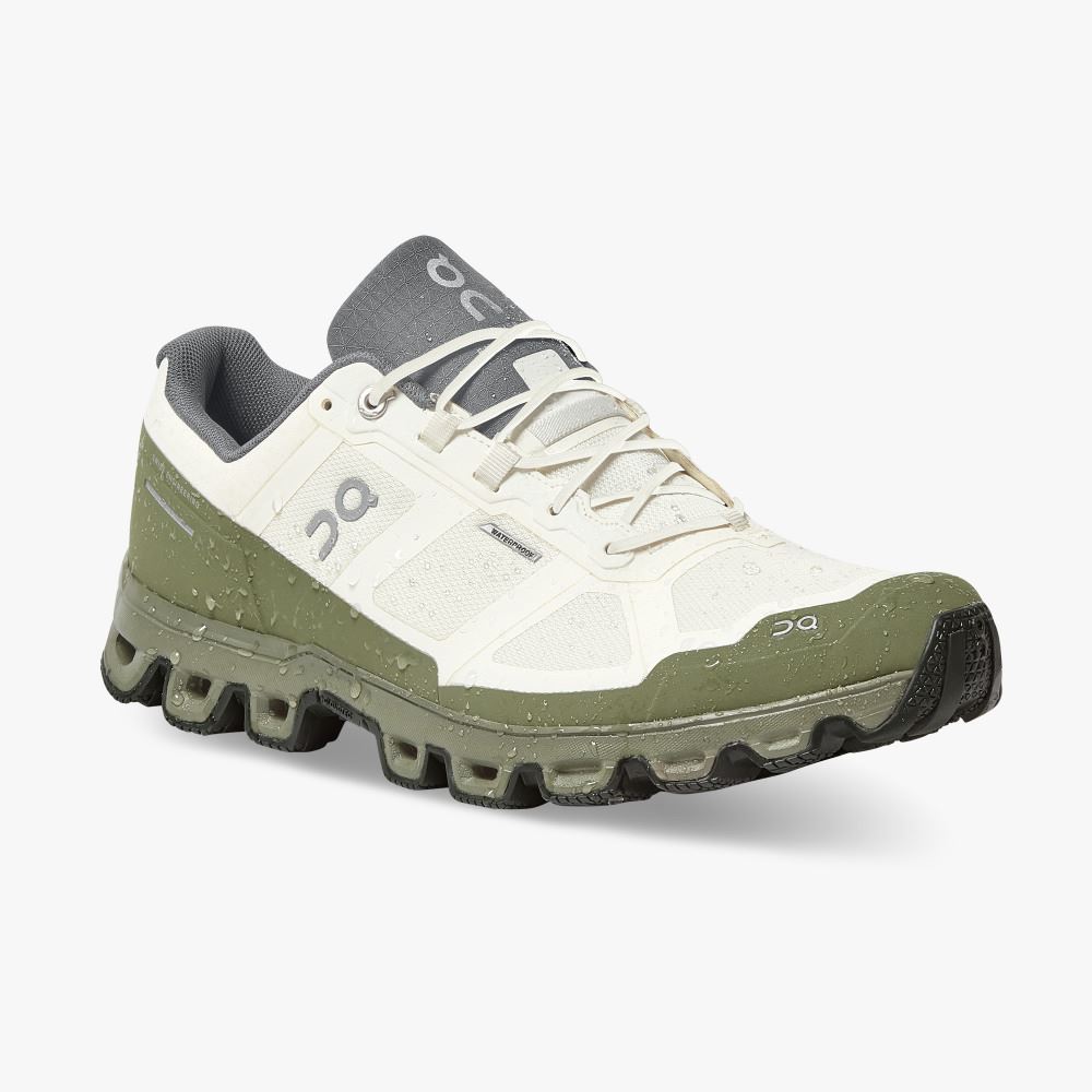 Sapatilhas Trail Running On Running Cloudventure Masculino Branco Verde Oliva | WZP4881KI