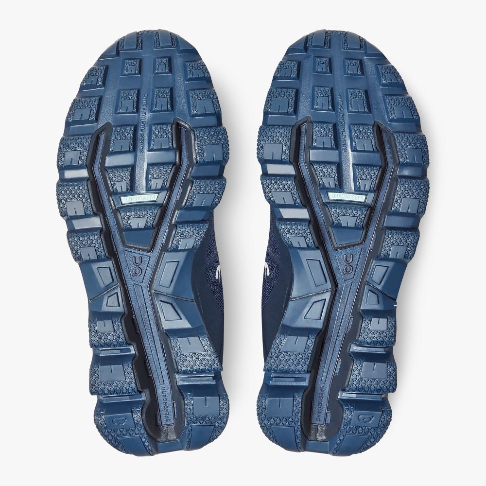 Sapatilhas Trail Running On Running Cloudventure Feminino Azul Marinho | XWV8454XI