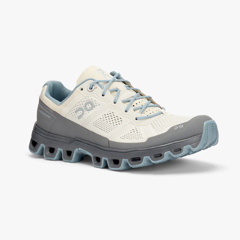 Sapatilhas Trail Running On Running Cloudventure Feminino Branco Cinzentas | YII9972GK