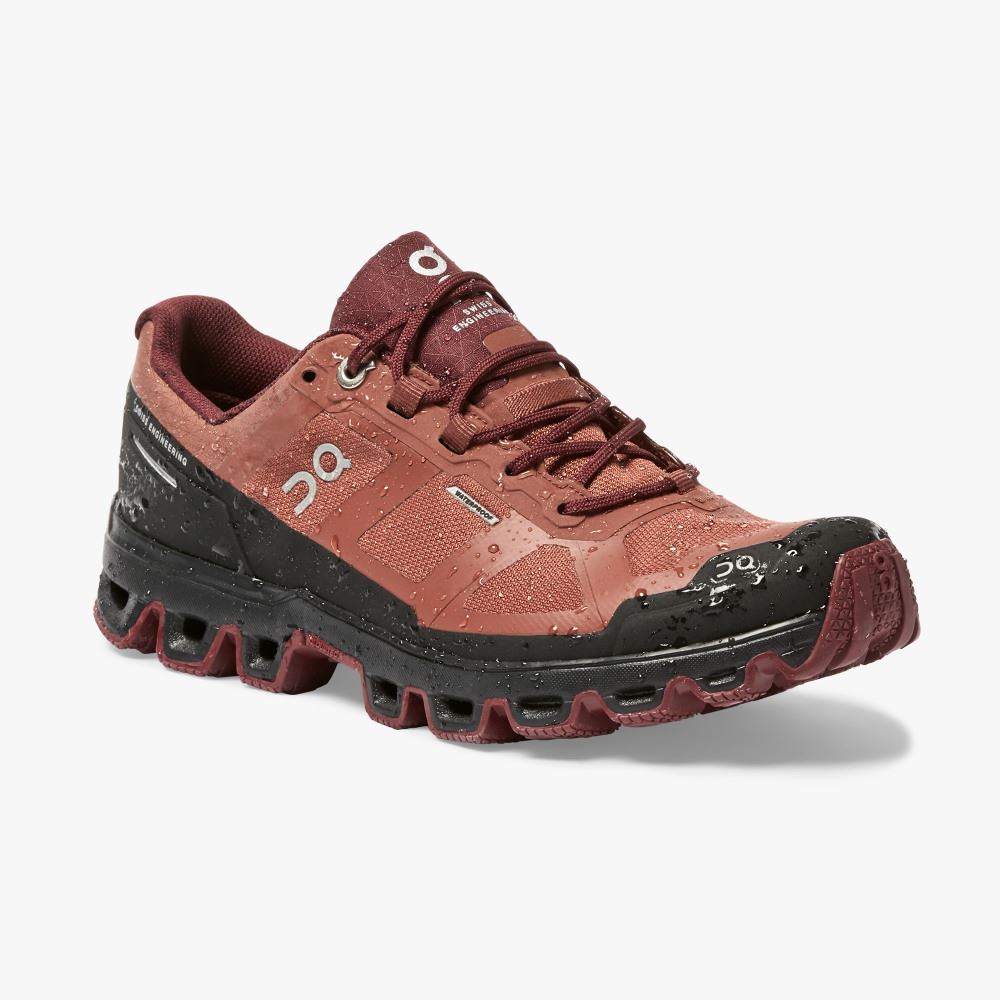 Sapatilhas Trail Running On Running Cloudventure Feminino Coral | YZB5461DZ