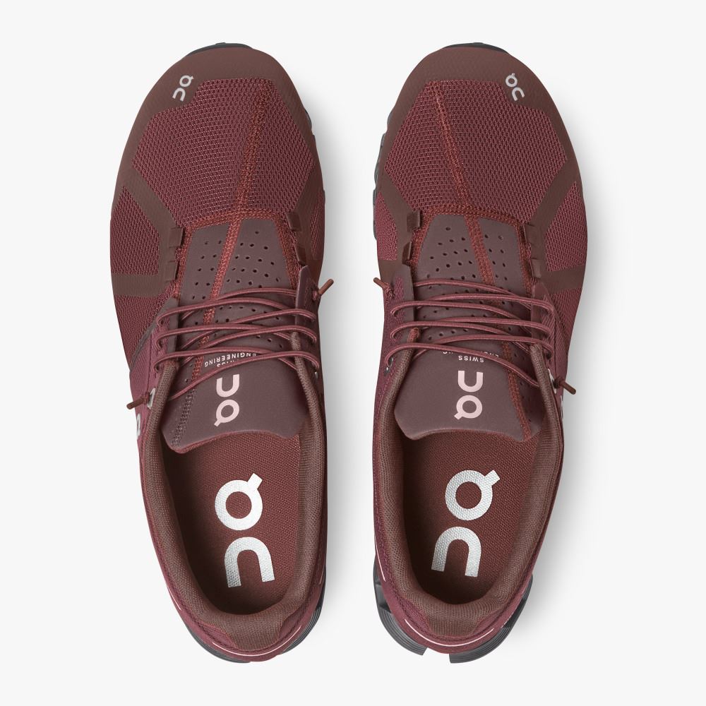 Tenis On Running Cloud Masculino Bordeaux | OUS6784OH