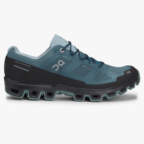 Sapatilhas Trail Running On Running Cloudventure Masculino Turquesa | IWY9298BK