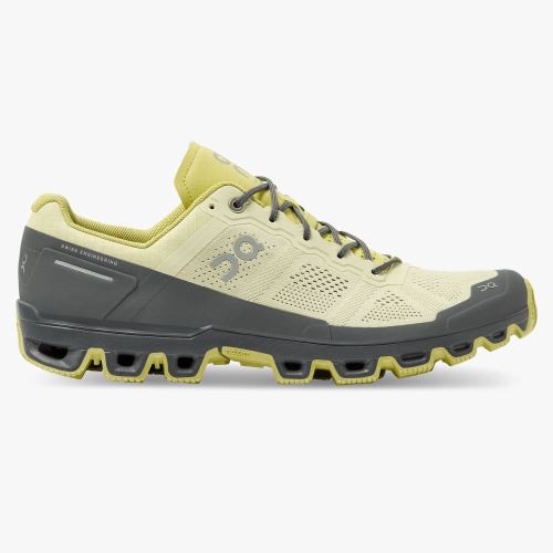 Sapatilhas Trail Running On Running Cloudventure Masculino Limão | QKG5387HL