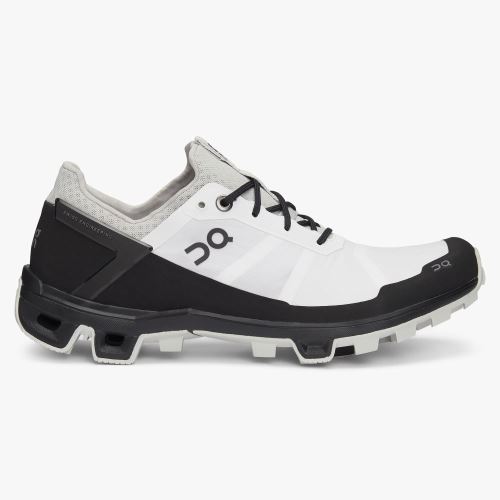 Sapatilhas Trail Running On Running Cloudventure Feminino Branco Pretas | VSZ2633LQ