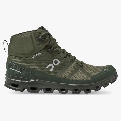 Tênis De Caminhada On Running Cloudrock Masculino Verde Oliva | FNO225GF